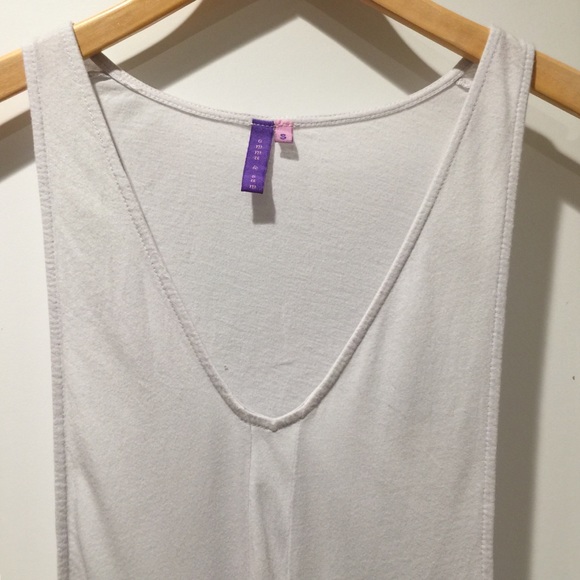 LF Stores Emma & Sam Pale Grey Light Blue Tank - Picture 3 of 6
